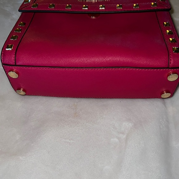 MICHAEL KORS hot pink hand/shoulder bag nwot - Picture 3 of 10